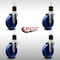 Service Caster 5'' SS Solid Poly Wheel Swivel 1-7/8'' Expanding Stem Caster Set, 4PK SCC-SSEX20S514-SPUS-178-4 - alternate 4